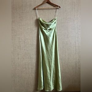 NWT Princess Polly Satin Maxi Dress